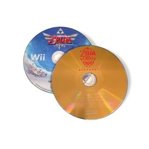 The Legend Of Zelda Skyward Sword For Nintendo Wii With Anniversary Video Game